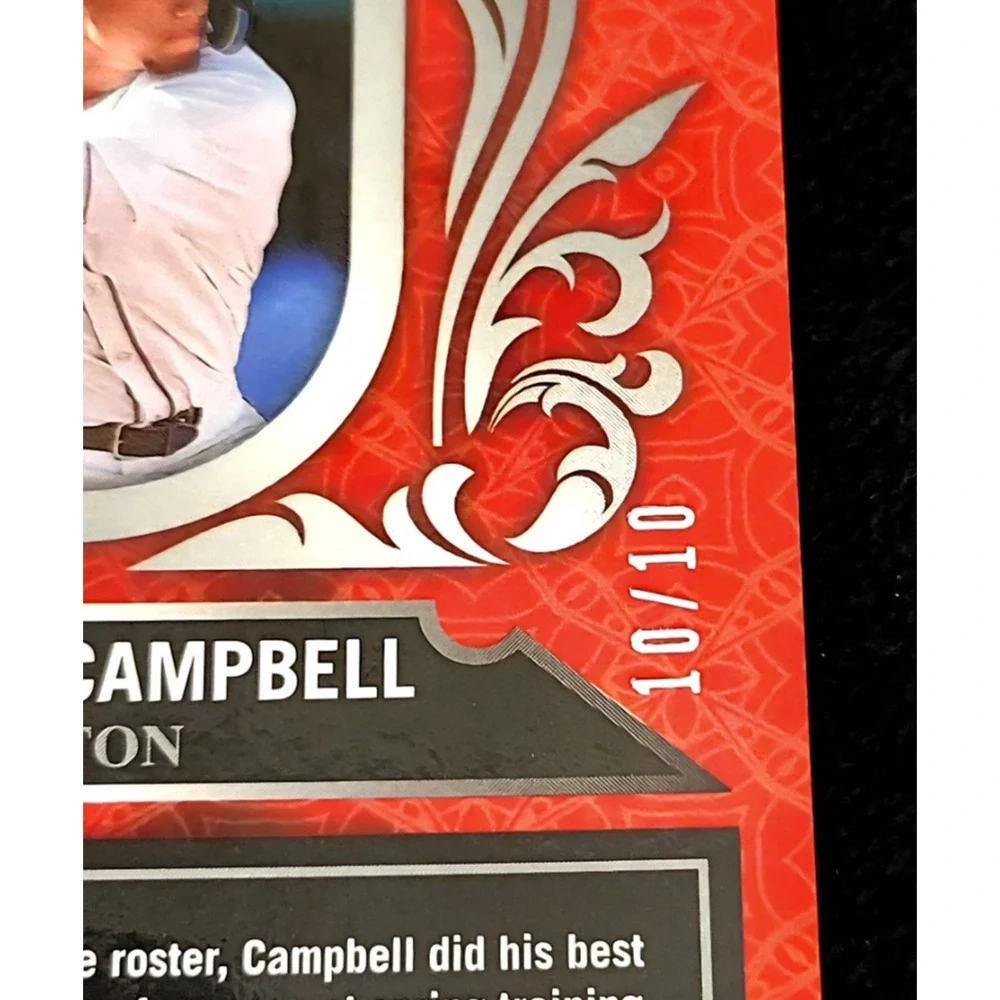 2025 Kristian Campbell Case Hit 10/10 Bookend Crusade Gold Boston Red Sox Top